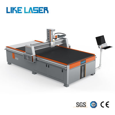 LED Mirror Engraving Machine Vertical Structure Laser Cutting Glass Sandblast Stencil