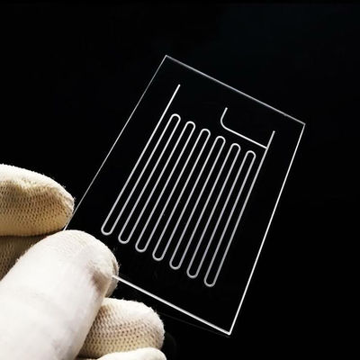 Industrial Computer Control System Crystal Lighting Glass with Minimum Aperture of 0.3mm