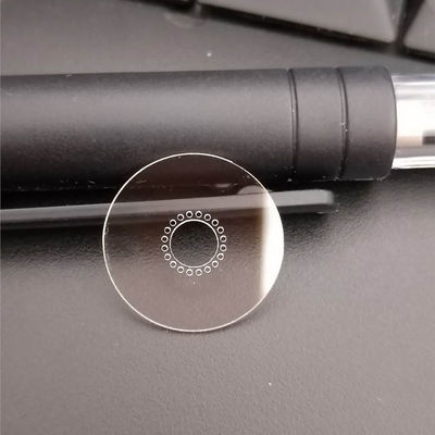 Industrial Computer Control System Crystal Lighting Glass with Minimum Aperture of 0.3mm
