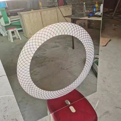 Bathroom LED Mirror 1300 * 2500mm with CE Certification and Glass Sandblasting Machine