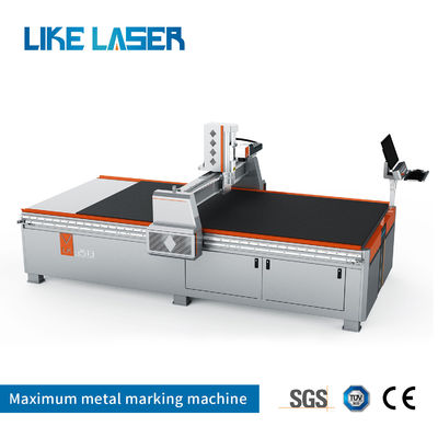 CE Certified Gold Laser Chemical Etching Machine for Stainless Steel Plate Engraving