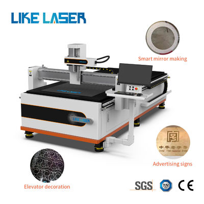 CNC Engraving Machine for Mirror Decorative Etched Stainless Steel Sheet Elevator Door