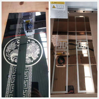 2022 Laser Pulse Working Mode Elevator Decorative Plate Engraving Laser Etching Machine