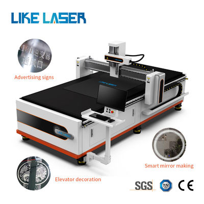 Smart Mirror Carving Machine by Hydraulic for Stainless Steel Plate Etching and Engraving