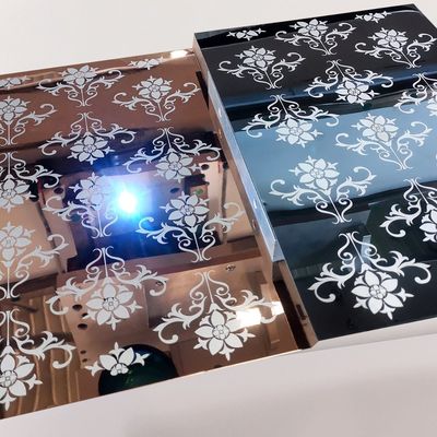Smart Mirror Carving Machine by Hydraulic for Stainless Steel Plate Etching and Engraving