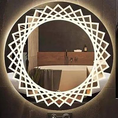 Wall and Bathroom Mirrors Making Machine Customized Size with Large LED Display Mirror