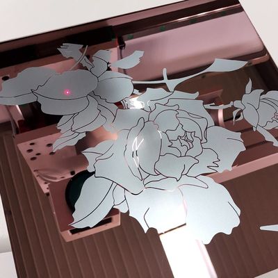 1325nm Fiber Laser Marking Machine for Metal Objects Customized Elevator Patterns