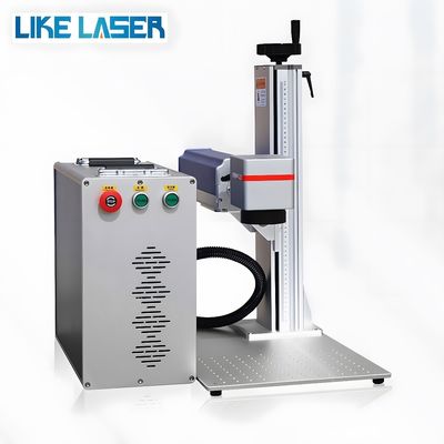 Continuous Wave Laser Marking Machine for Metal 20W 30W 50W 100W 3D Dynamic Color Fiber