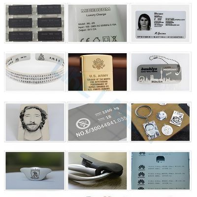 Mask Pattern Marking 100W CO2 Laser Cutting Machinery for Photo Crystal 3D Engraving