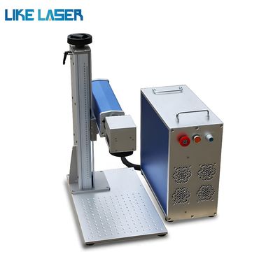 Computer Control Portable Model Fiber Laser Marking Machine for Mask Pattern Marking