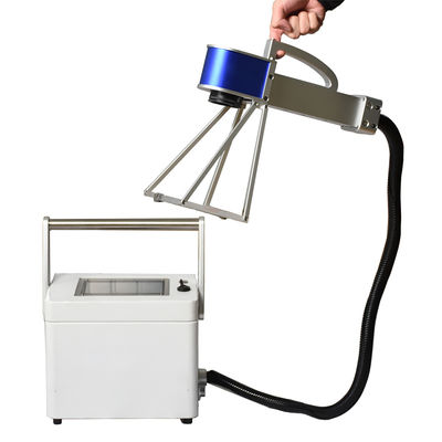 Mini Portable Handheld Fiber Laser Marking Machine 20W 30W 50W for Metal Hard Plastic Tyre