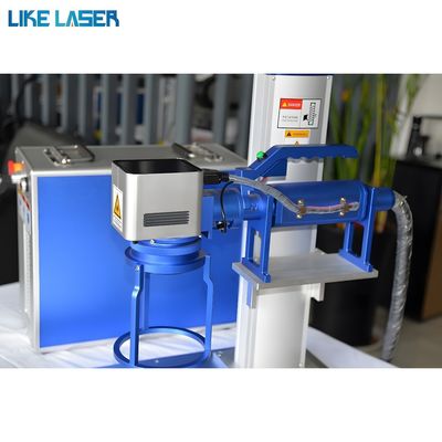 Bylaser Jptipg/Raycus 50W Fiber Handheld Laser Engraver for Metal Desktop Printer Cutter