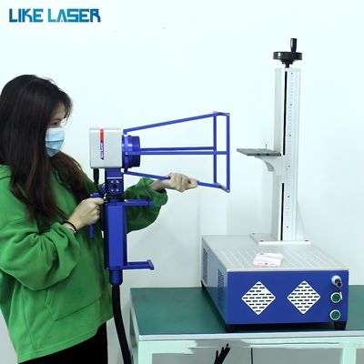 Bingyan Laser Air Cooling Fiber Laser Marker with Technical Class of Continuous Wave