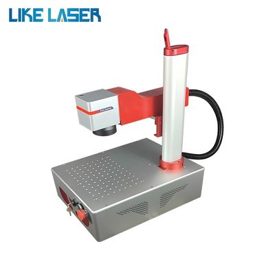Customized Request Fiber Laser Marking Machine Jpt M7 20W 30W Mopa Color Laser Engraver