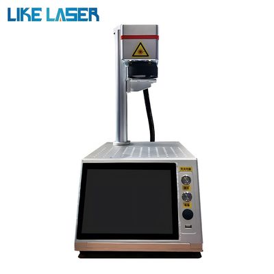 Customized Request Fiber Laser Marking Machine Jpt M7 20W 30W Mopa Color Laser Engraver