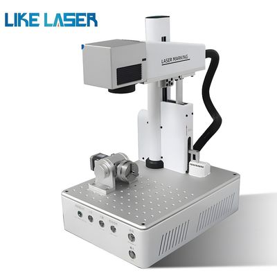 Jpt Raycus Fiber Laser Source All-in-One Type for Credit Card Dog Tag Watch Kitchenware