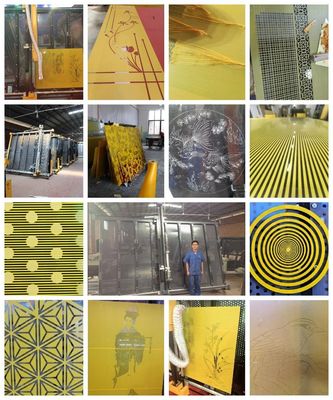Customizable LED Bathroom Mirror Art Glass Production Line Laminator