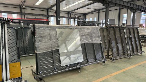 Customizable LED Bathroom Mirror Art Glass Production Line Laminator