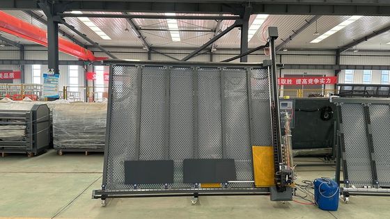 Customizable LED Bathroom Mirror Art Glass Production Line Laminator
