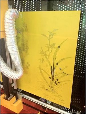 Artcut Vertical Glass Cutting Plotter Laser Machine for Sandblasting LED Mirror Glass