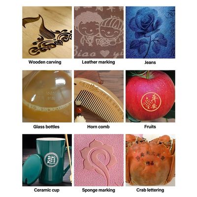 Laser Marking Machine Wood Engraver Customized Gift Engraving Machine 30W 60W CO2