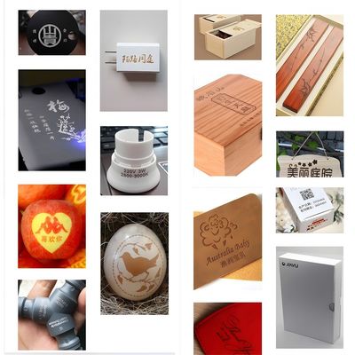 Standard Desktop Nonmetal Fiber/UV/CO2 Laser Marking Machine for Industrial Laser Printing