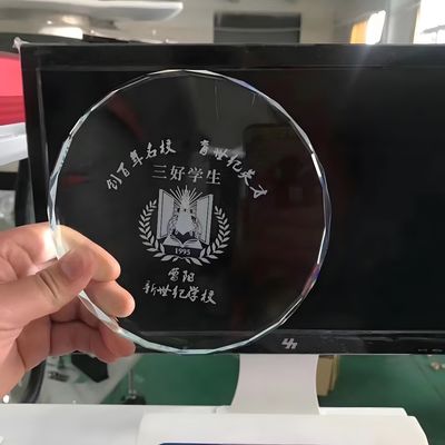 Fiber Laser Marking Machine for UV Laser Printing 3D Crystal Subsurface Engraving
