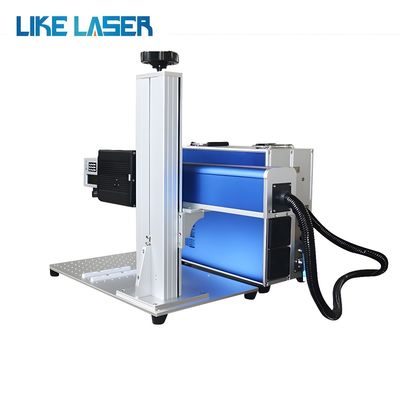 3D 20W 30W 50W Mini Fibre Laser Engraver for Gold Jewelry Brass Metal 190cm * 150cm * 70cm