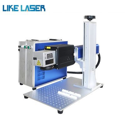3D 20W 30W 50W Mini Fibre Laser Engraver for Gold Jewelry Brass Metal 190cm * 150cm * 70cm