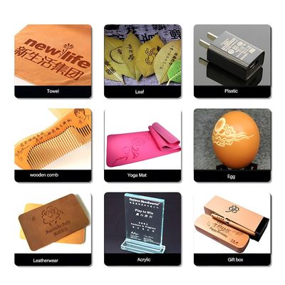 0-1.2mm Marking Depth Air Cooling CO2 Laser Engraving Marking Machine for Custom Logo