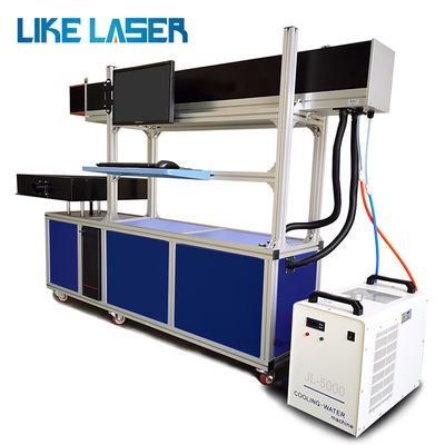 80W 100W 130W CO2 Galvo Laser Marking Machine for Glass Tube Ceramics Crystal Engraving