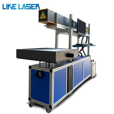 80W 100W 130W CO2 Galvo Laser Marking Machine for Glass Tube Ceramics Crystal Engraving