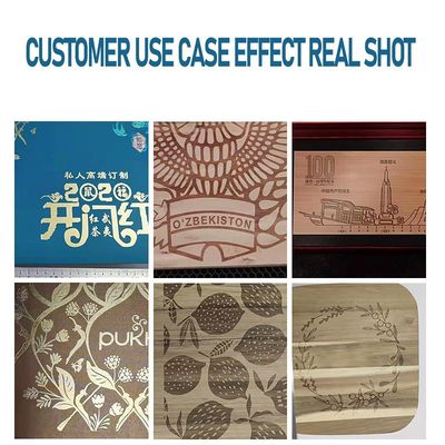 80W 100W 130W CO2 Galvo Laser Marking Machine for Glass Tube Ceramics Crystal Engraving