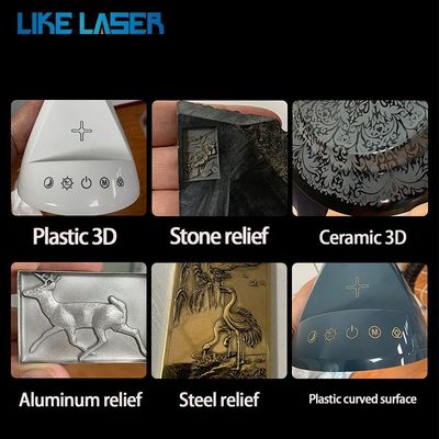 Air Cooling Fiber Laser Marking Machine for Metal Gold Silver Brass Alloy