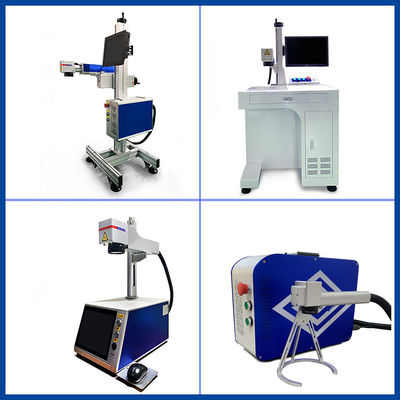 Desktop 30W Speed Fiber Laser Marking Machine Marking Speed 0-7000mm/S